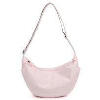 Lazy Wind Fashion Crescent Jiaozi Bag Japanese Simple Casual Nylon Shoulder Bag Commuter Joker Girl Messenger Bag