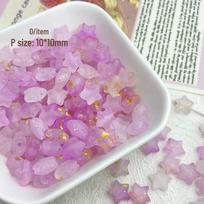 Gold Marbled Acrylic Pentagram Beads for DIY Earrings & Necklaces