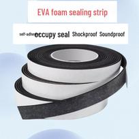 EVA Self-Adhesive Foam Sealing Strip for Doors and Windows - Anti-Collision & Soundproof 10mm W * 2mm T * 5m L