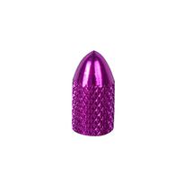 2 Pieces Exquisite Tire Valve Caps Anti-dust Decorative Waterproof Reliable Bicycle Accessories Sports Gear Tool Set violetinė