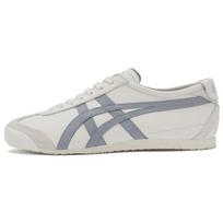 Onitsuka Tiger Unisex Mexico 66 White Grey Blue Low-Top Leather Sneakers 1183B771-201 42