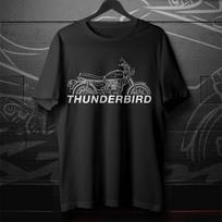 Illustration for a Triumph TR65 Thunderbird 1981-1983 fans - Motorcycle T shirt XL