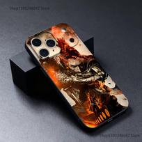 S-Sekiro Game Phone Case For iPhone 17,16,15,14,13,12,11,Pro,Max,Plus Black Soft Cover iPhone14Pro
