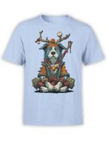 Spirit Howler Tshirt Tribal Dog Shaunisex Tee Unisex S