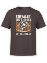 Knights Tshirt Collection Caffeine Crusader Tshirt Unisex S
