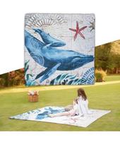 Pikniko pledas inSPORTline Maritino 208 x 197 cm - Ocean Life