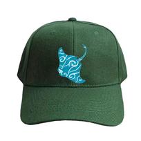 Aqua Blue Tribal Woman Man Baseball Cap Adult Adjustable with Curved Brim Hiking Fishing Hat trucker cap Street Fashion Adjustable