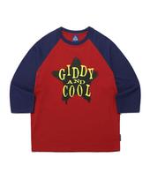 East Coast G&C Star Spray Raglan 3/4 Tee_Red(Ik2Esmt555A) Red/M
