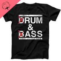 Drum And Bass Rum And Ass Lovers Joke Saying Funny Music Gift Tee Black T Shirt Polyester Material Unisex Clothes S