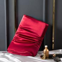 22 Momme 6A 100% Mulberry Silk Pillowcase for Latex and Memory Foam Pillow Solid Cushion Cover Hair Skin Protect Decorative Case 30x50cm