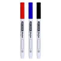 3Pcs Double Tip Erasable Whiteboard Marker Quick Drying Water Based Inks Whiteboard Pen for School Offices Supplies