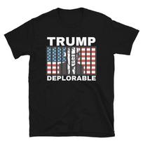 Trump 2024 DEPLORABLE Trump Anti-Trump Anti-GOP Classic Fit T-Shirt S