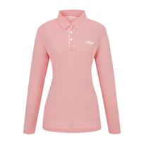 Superior Women'S Two-Tone Long Sleeve T-Shirt Orange (Iwpftty20266) Orange.Iwpftty20266/090