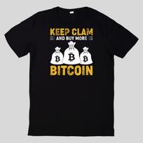 T-Shirt Crypto Bitcoin Baumwolle Fun Spaß Sprüche Lustig Cartoon XL