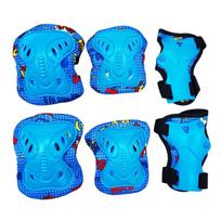 Balance Car Kids Knee Pad Anti-fall Elbow Pads Roller Skates Protective Gear  Skatings Scooter mėlyna