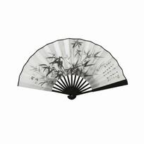 Decoration Dancing Hand Fan Cloth Ancient-style Folding Fan Double Sided Bamboo Fan  Female Dance Type C