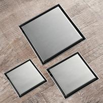 HIDEEP Bathroom Toilet Balcony Anti-odor Drains Brushed Stainless Steel 4/5/6 Inch Floor Drain 100x100mm