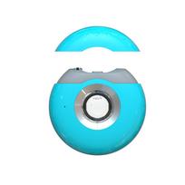 Electric Doughnut Automatic 2-in-1 Nail Clipper Polisher Plastic Wide Jaw Opening Curved Blade Durable Rechargeable Design Baby mėlyna