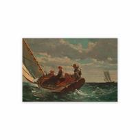 The Gulf Stream by Winslow Homer Classic Oil Painting Prints Canvas Poster Wall Art Decor Home The Blue Boy by Winslow Homer Art 21X30CMNo Framed
