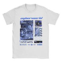 Frutiger Aero Y2k Unisex Unisex T Shirt Funny Meme 2000s Nostalgia Vintage Tee Shirt Crewneck TShirts Cotton Summer Clothing S