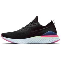 Nike Epic React Flyknit 2 Juoda Safyro Spalva Hyper Pink BQ8928-003 36.5 juoda/balta