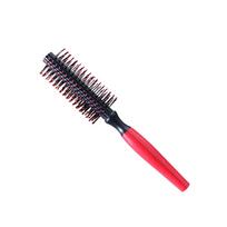 Hairdressing Roller Comb Professional Hairstyle Massage Hairbrush  Beauty Styling raudona