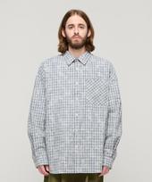 Cargo Bros Rosie Over Check Shirt (Blue) Free