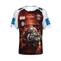 2026 New Wests Tigers Jersey with Full Tiger Print Family Matching Suitable for Daily and Training Wear Y2K Quick-dry S