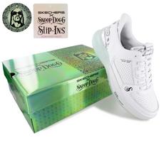 Skechers x Snoop Dogg - Sizzle Slip-ins - Vyriški sportbačiai Avalynė Balta 251170-WHT ORIGINALUS EU 45 US 11 balta