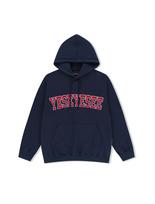 Yes Ic [25Fw] Arch Logo Hoodie Navy Navy/S