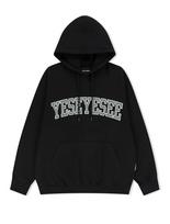 Yes Ic [25Ss] Arch Logo Hoodie Black Black/L
