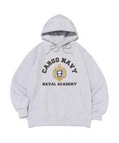 Cargo Bros For Woman Navy Academy Hoodie (Light Grey) S