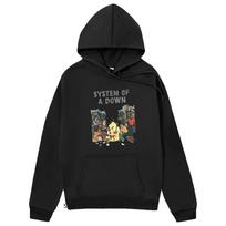 System of A Down Band Hoodies for Unisex/Women Knows Sees Tells All Tour Sweatshirt SOAD Band Clothes High Street Streetwear Unisex L