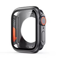 Compatible with Apple iWatch Series 10, this protective case transforms the S9 into an ultra watch with 360° waterproof coverage and integrated film. Apple iWatch S9/S8/S7 (45mm)