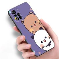 Cute BuBu DuDu Black Silicone Phone Case For Xiaomi POCO X3 X4 NFC F5 M3 M4 M6 X5 X6 Pro F3 F4 GT 5G C55 C65 M5 POCO X4 Pro 5G