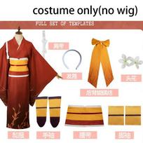 Izumi Kyouka Cosplay Costume Kimono Halloween Party Suit For Girls With Kyouka's Headwear S