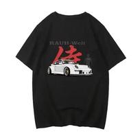 Initial D T-shirt Fashion Japanese Anime Pattern Harajuku Manga T-shirt Casual Short-sleeved T-shirt Women's Y2k Top 4XL
