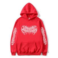 Playboi Carti Narcissist Graphic Hoodie Opium Actual Hate Hip Hop Rapper Sweatshirt Men's Fashion Gothic Oversized Long Sleeve S