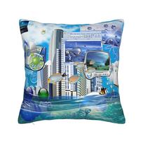 Pillow Cover Frutiger Aero Aesthetic  Retro Trendy Pillow Case For Sofa Car Home Decor Pillowcases 40x40cm