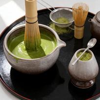 Ceramic Matcha Bowl with Whisk Holder Green Tea Cup Gift 500ml Pouring Spout Chawan for Style A