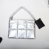 New down cotton computer bag women's Apple IPad liner bag padded cotton notebook shoulder handbag 14inch