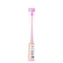 Pet Toothbrush Tartar Control Soft Bristles Toothbrush Dental Care Cleaning Kits rožinė