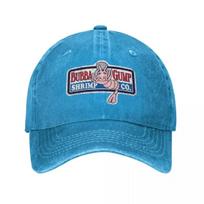 Abubba Gump Miško Krevetės Jūros Gėrybės Beisbolo Kepuraitė Amerikietiško Restorano Teniso Riedlentė Hip Hop Kepurės Vasarinės Unisex Beisbolo Kepuraitės 1pc blue