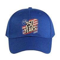America Th Anniversary  Us Flag July Th Baseball Cap Woman Man Adult Adjustable Hiking Fishing Hat sun hat Adjustable