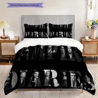 Darts Precision Strategy Bedding (1 * duvet cover + 2 * pillowcase, without core) 2D Flat Soft and comfortable Duvet cover and pillowcase 135x200cm