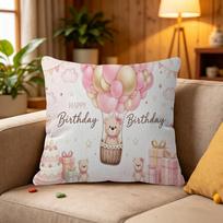 Cartoon Teddy Bear Pillow Anime Pillow Sofa Bed Head Pillow Cover Cushion Cover Fashion 30x30cm