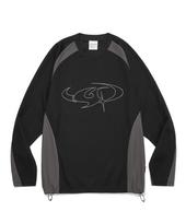 Code Graphy Arc Logo Jersey Long Sleeve_Black Black/S