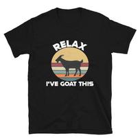 Relax Goat Humor Funny Goat Classic Fit T-Shirt XS