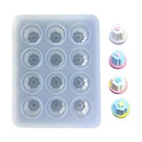 Pudding Resin Mold Hollow Epoxy Shaker Fillings Silicone Mold for Quicksand Mold 1