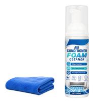 Conditioner Foam Cleaner 100 - No Disassembly No Rinse Deep Cleaning Foam for Household Units - Includes Cleaning Towel One Size
